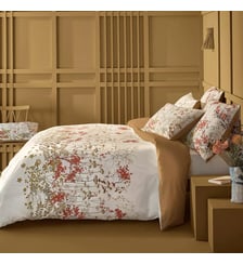 Parure de lit percale de coton Garnier Thiebaut