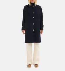 Trench droit en laine double face - ANET Pablo