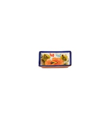 Assiette à Apéritifs Rectangulaire Alentejo Terracotta Costa Nova