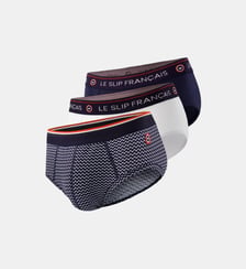 Lot de 3 slips en coton Le Slip Francais