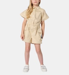 Combishort en satin Kenzo Kids