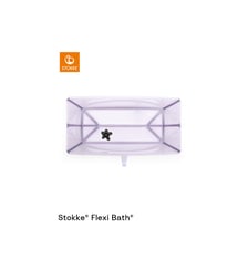Baignoire pliante Flexi Bath® XL grande taille Lavender Stokke