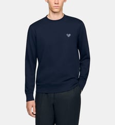 Sweatshirt à patch cœur Sandro
