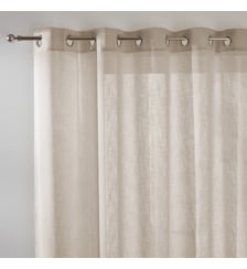 Voilage grande largeur à oeillets La Redoute Interieurs