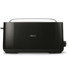 Grille-pain HD2590/90 Toaster noir Daily, 1 fente longue, 830W Philips
