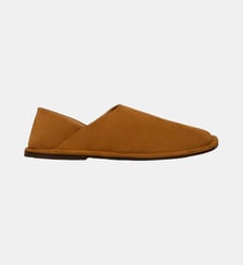 Slippers en croûte de cuir Sandro