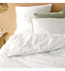 Housse de couette, coton lavé La Redoute Interieurs