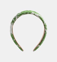 Bandeau Flat Tropicana White La DoubleJ