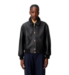 Blouson bomber cuir Claudie Pierlot