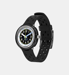 Montre Bubbly hours Noir, Blanc FCNP001 Flik Flak