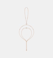 Gypsy chaine de main en or blanc Djula