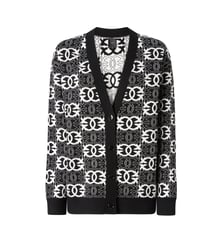 Cardigan à logo love birds Pinko