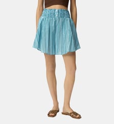 Short en coton à rayures et à taille élastiquée Pinko