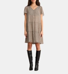 Robe courte imprimée - APRIL Pablo