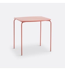 Table de jardin carrée en métal acier La Redoute Interieurs