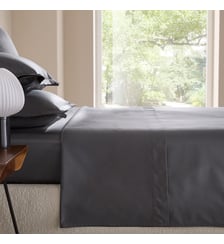 Drap plat en satin de coton 200 fils AM.PM