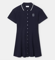 Robe évasée Petit Piqué badge Lacoste