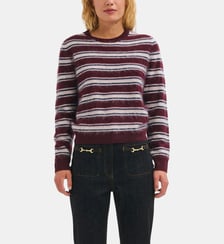 Pull à rayures en laine brossée - RUNA Pablo