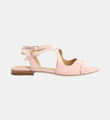 Sandale vergers - cuir velours Charles Kammer