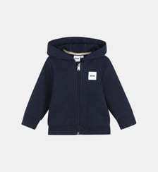Sweat à capuche zippée BOSS Kidswear