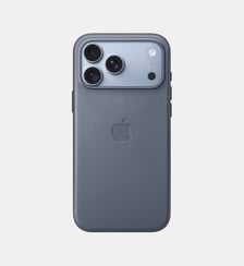 Coque iPhone 18 Pro Max TechWoven Bleu Chambra Apple