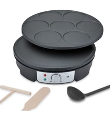 Crêpière ECPM4 2 en 1 grande crêpe et mini crêpes Essentiel B