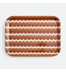 Plateau rectangulaire, imprimé vintage, taille L La Redoute Interieurs