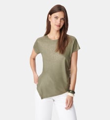 Tee-shirt asymétrique lurex Ikks