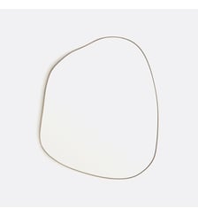 Miroir forme organique, longueur 63,5 cm, hauteur 53,3 cm La Redoute Interieurs