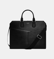Porte documents 15" Anatole en cuir liégé et cuir lisse Le Tanneur