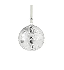 Boule de Noël 2025 Bouquet Givré Métal Argenté - BOUQUET GIVRÉ Christofle