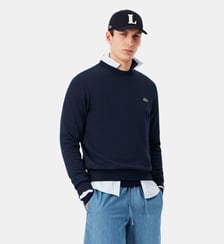 Sweatshirt classic fit molleton Lacoste