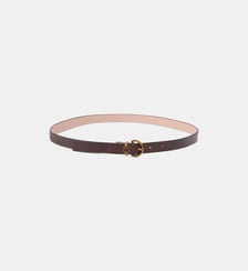 Fine ceinture réversible en cuir de 2 cm Pinko