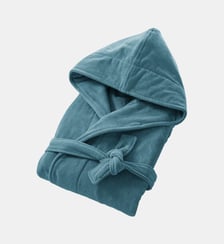 Peignoir capuche éponge velours 450 g/m2 La Redoute Interieurs