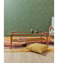 Table basse scandinave en bois clair Donna N°740- Produit chiné Debongout