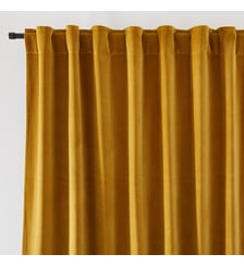 Rideau velours finition pattes cachées La Redoute Interieurs