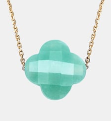 Collier, amazonite, or jaune Morganne Bello
