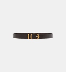 Ceinture Cuir 30mm Dorée Vanessa Bruno