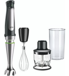 Mixeur MQ7026X MultiQuick 7 gris et noir 2 accessoires Braun