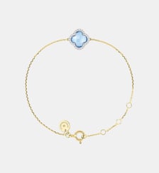 BRAC. VICTORIA DIAM. + PETITE TOPAZE SWISS BLUE J. OR750 Morganne Bello