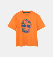 T-shirt bicolore avec logo Timberland