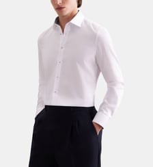 Chemise d'affaires 1/1 Extra long Shaped Col Kent Seidensticker