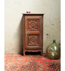 Table d'appoint en bois Francine N°985- Produit chiné Debongout