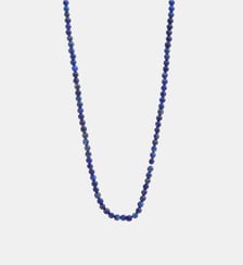 Collier fin perles bleues de lapis lazuli Les Néréides