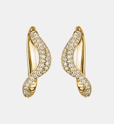 Créoles ondulées ornées de zirconia Thomas Sabo