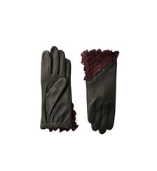 Gants Chihira Femme Cuir Agneau Doublés Soie Agnelle