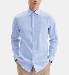Chemise d'affaires 1/1 Shaped Col Kent Seidensticker