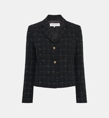 Veste de tailleur en tweed  à carreaux - TIANA Gerard Darel