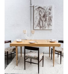 Table à manger en bois Karla N°26- Produit chiné Debongout