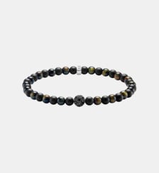 Bracelet talisman en obsidienne et œil de tigre Thomas Sabo